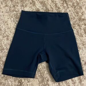 Lululemon Align Biker Shorts 4’ in Navy, Size US 0